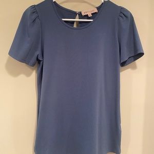 Blue Philosophy Blouse